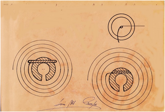 Construcción de una espiral en siete operaciones básicas