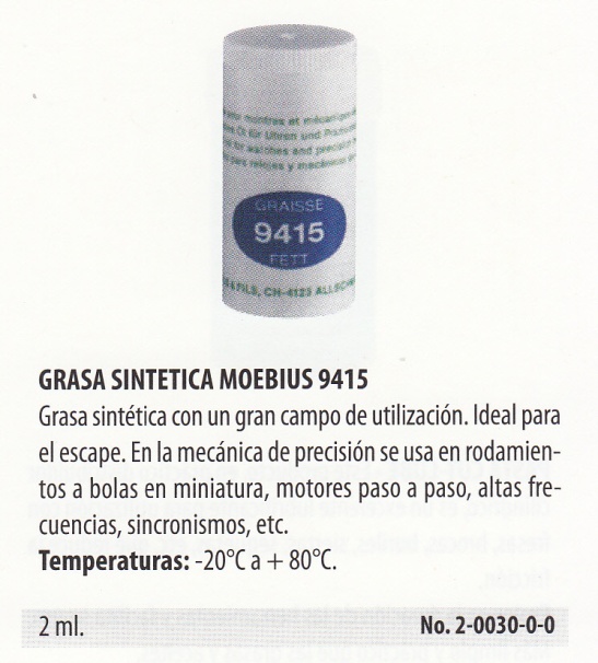 Grasa sintética 9415