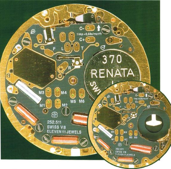 El módulo electrónico completo